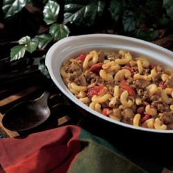 Thumbnail image for Red Gold Tomatoes Cheeseburger Mac