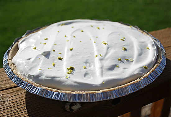 Post image for Yogurt Key Lime Pie